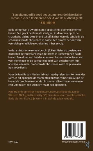 De brand van Rome - achterkant
