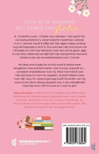 Verstrikt in fictie - achterkant