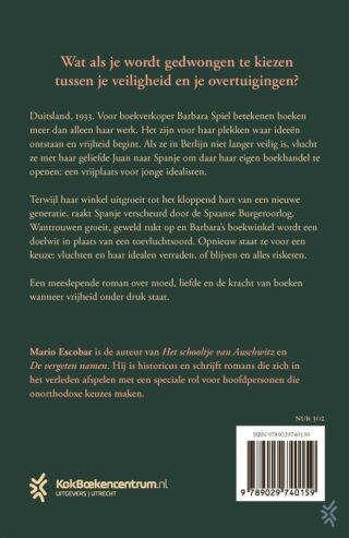 De boekverkoper van Madrid - achterkant