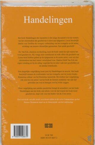 Handelingen - achterkant