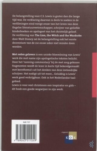 Met reden geloven - achterkant