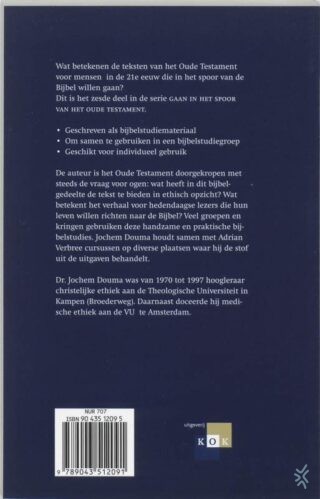 Spreuken Prediker Hooglied - achterkant