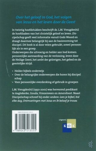 Discipelschap - achterkant