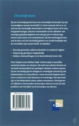 Christelijk leven - achterkant