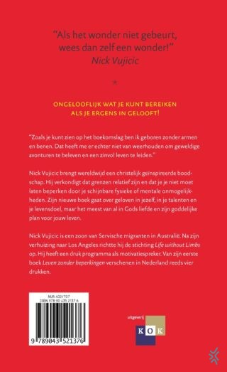 Niet te stoppen - achterkant