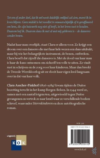 Danseres zonder benen - achterkant
