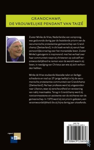 Mijn leven in grandchamp - achterkant
