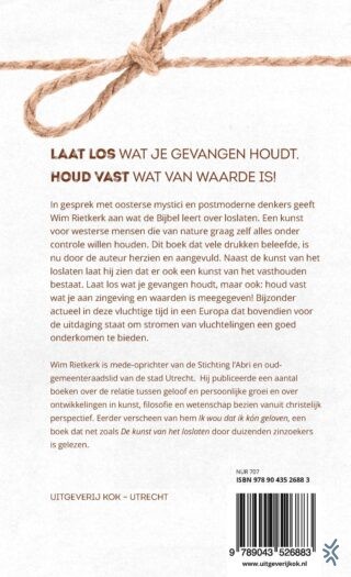 De kunst van het loslaten en vasthouden - achterkant
