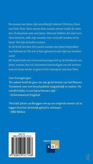 Het geheim van Jezus' namen - achterkant