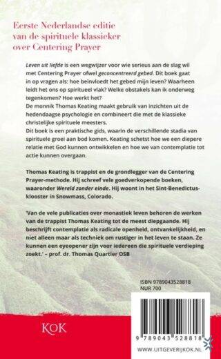 Leven uit liefde - achterkant