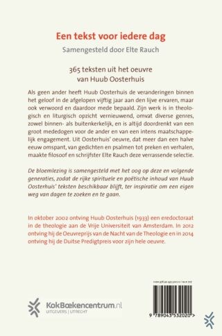 Een weg van dagen - achterkant