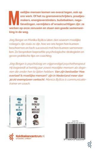 Hoe overleef ik moeilijke collega's? - achterkant