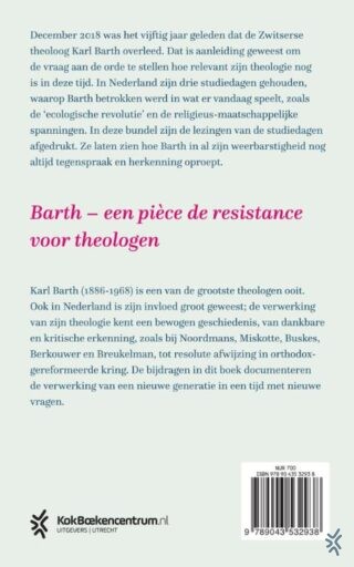 De weerbarstige Barth - achterkant
