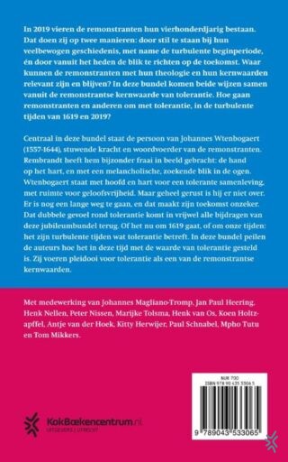 Tolerantie in turbulente tijden - achterkant