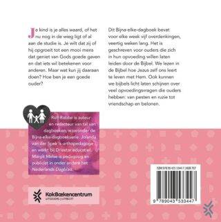 Bijna-elke-dagboek voor moeders en vaders - achterkant