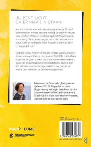 Jij bent licht - achterkant