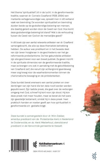 Geest en leven - achterkant