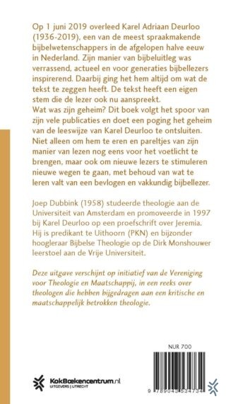 De tekst mag het zeggen - achterkant