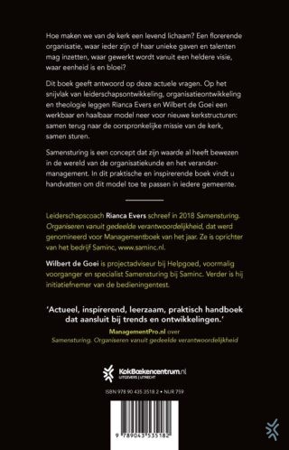Samensturing in de kerk - achterkant