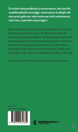 Het geschenk van vertrouwen - achterkant