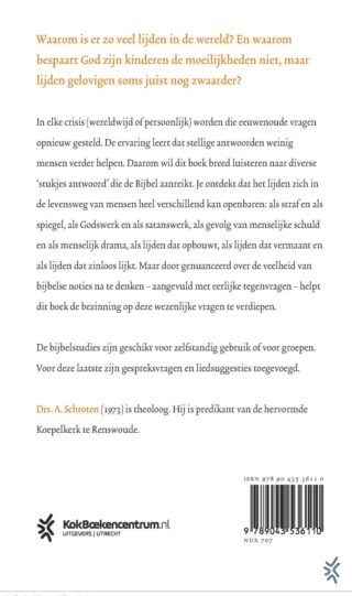 God, waarom? - achterkant