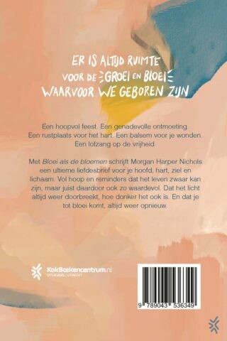 Bloei als de bloemen - achterkant