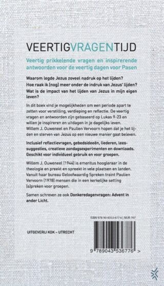 Veertigvragentijd - achterkant