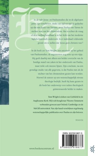 Paulus van Tarsus - achterkant