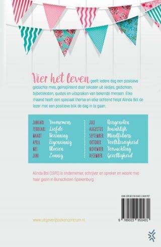 Vier het leven - achterkant
