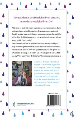 Dansen in de regen - achterkant