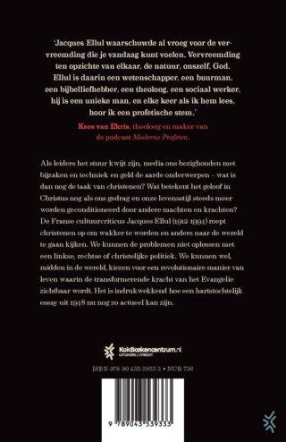 Staan in de wereld van nu - achterkant