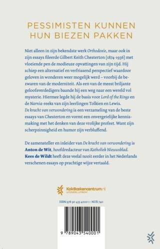 De kracht van verwondering - achterkant