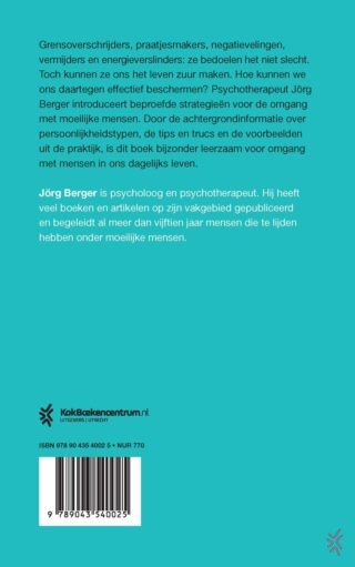 Hoe overleef ik moeilijke mensen? - achterkant