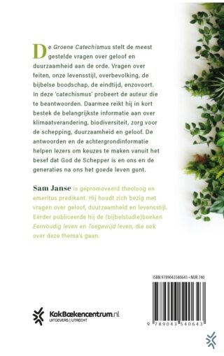 Groene catechismus - achterkant