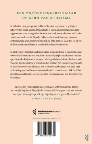 Leven zonder God - achterkant