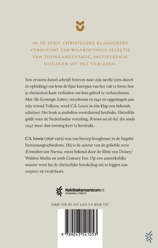 Brieven uit de hel - achterkant