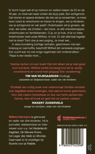 Papa is een beetje moe - achterkant