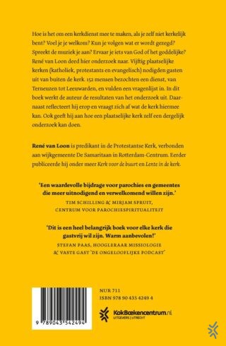 Te gast in de kerk - achterkant