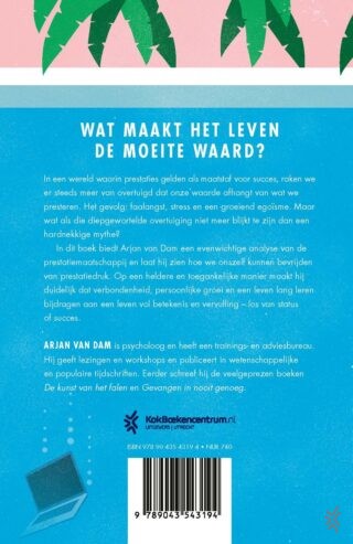 Succesvol naar de haaien - achterkant