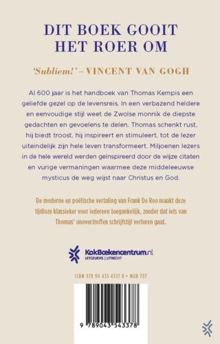 De imitatie van Christus - achterkant