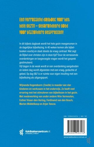 Samen de hele Bijbel door - achterkant