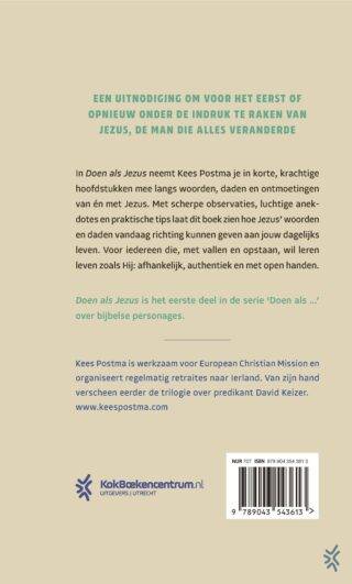 Doen als Jezus - achterkant