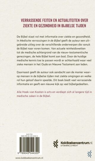 Medische verrassingen in de Bijbel - achterkant