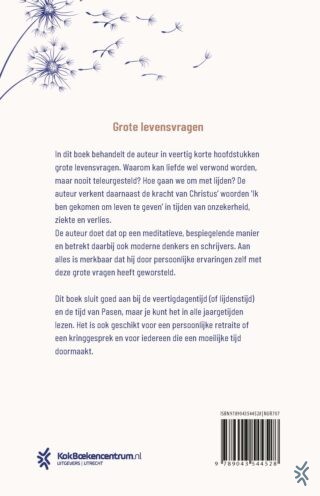 Liefde, lijden, leven - achterkant