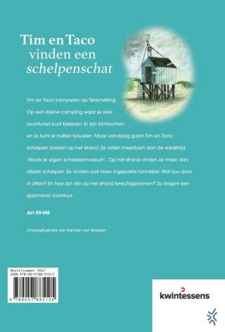 Tim en Taco vinden een schelpenschat - achterkant