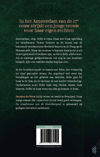 De vroedvrouw van de Groenburgwal - achterkant