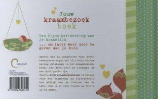 Jouw kraambezoekboek - achterkant