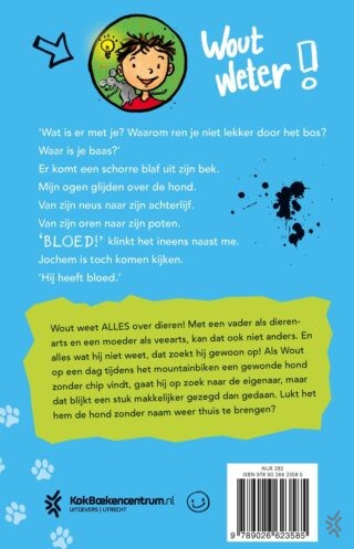 Wout Weter en de hond zonder naam - achterkant