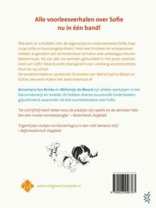 Het grote voorleesboek van Sofie - achterkant