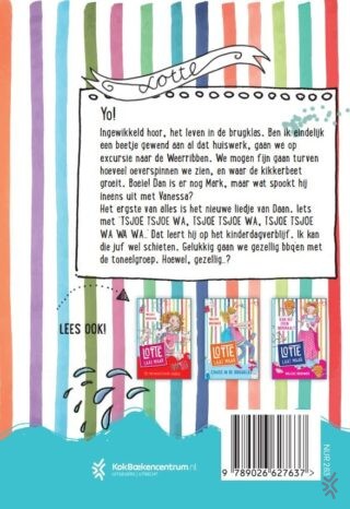 In vuur en vlam - achterkant